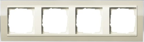 Рамка универсальная Gira Event Clear 4-м. песочный/кремовый глянец фото Рамка универсальная Gira Event Clear 4-м. песочный/кремовый глянец картинка